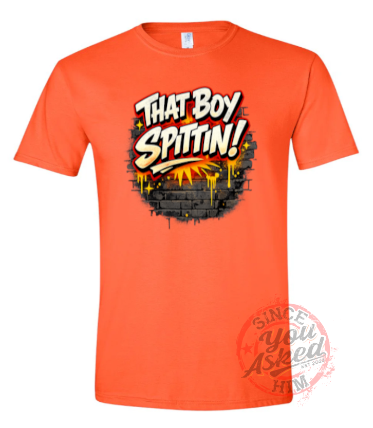 That Boy Spittin Wildstyle Tee - Image 4