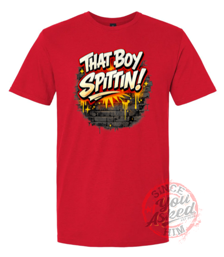 That Boy Spittin Wildstyle Tee - Image 2